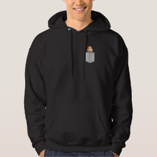 Guinea Pig Fake Pocket Hamster Art Rodent Tier N Hoodie