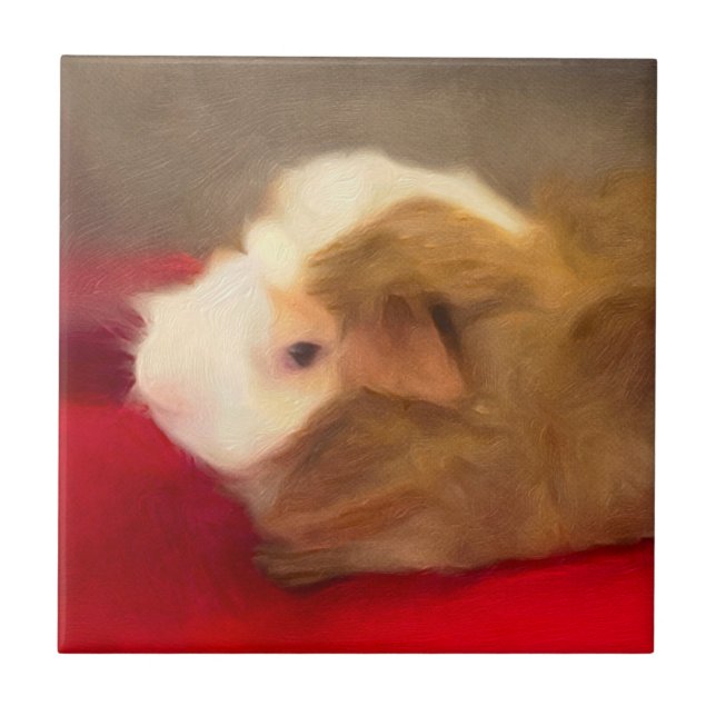 Guinea Pig Fliese (Vorderseite)