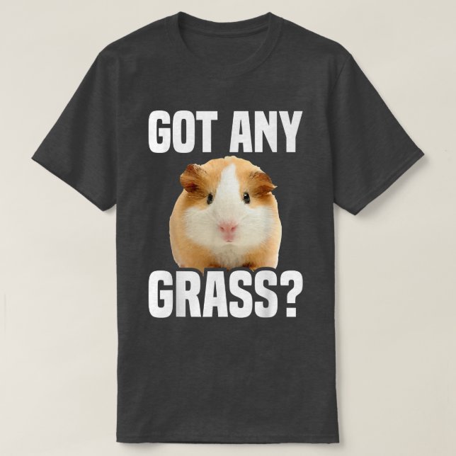 Guinea Pig Funny Furry Potato Got Gras T-Shirt (Design vorne)