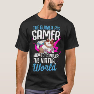 Guinea Pig Gamer ist bereit, die virtuelle Welt zu T-Shirt