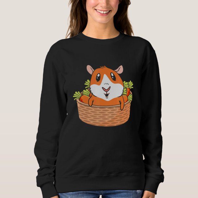 Guinea Pig Graphic Guinea Pig Owner Pet Cavy Anima Sweatshirt (Vorderseite)