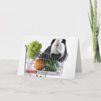 Guinea Pig greeting card Karte