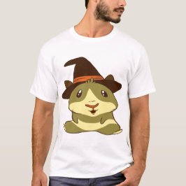 Guinea Pig Halloween Hexe T-Shirt