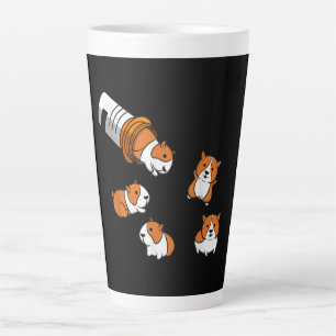 Guinea Pig Happy Pillen Guinea Pig Guinea Schweine Milchtasse