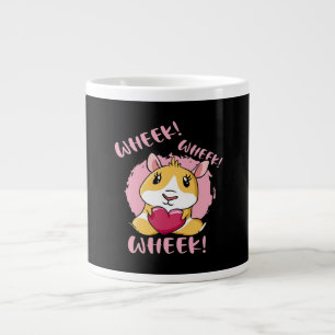 Guinea Pig Heart Wheel Niedliches Baby Pet Lover Jumbo-Tasse