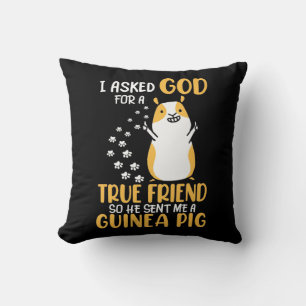 Guinea Pig ist ein echter Freund Kissen