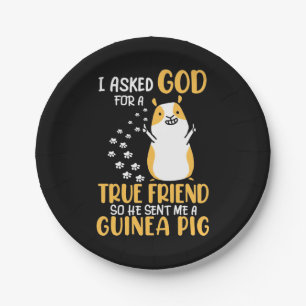 Guinea Pig ist ein echter Freund Pappteller