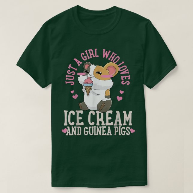Guinea Pig Kawaii T-Shirt (Design vorne)