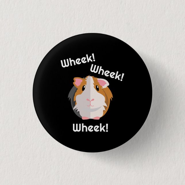 Guinea Pig Liebe Button (Vorderseite)