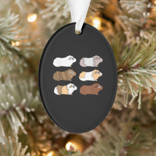 Guinea Pig Liebe Guinea Pig Wheek Wheek Füttre Ornament