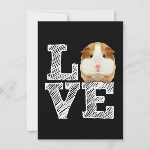 Guinea Pig Liebe Rodent Wheel Dankeskarte