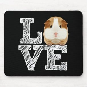 Guinea Pig Liebe Rodent Wheel Mousepad