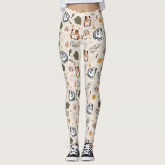 Guinea Pig Lover Geschenk Leggings