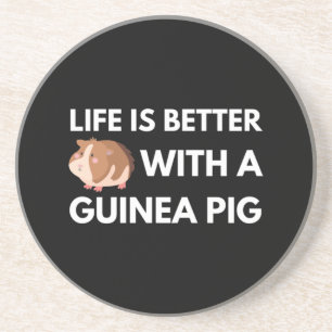 Guinea Pig Lover Getränkeuntersetzer