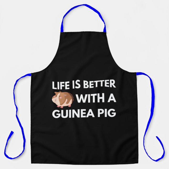 Guinea Pig Lover Schürze (Vorderseite)
