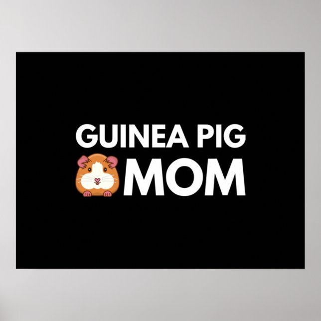 Guinea Pig Mama Poster (Vorne)