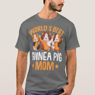 Guinea Pig Mom Girls Women T-Shirt