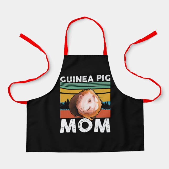 Guinea Pig Mom Schürze (Vorderseite)