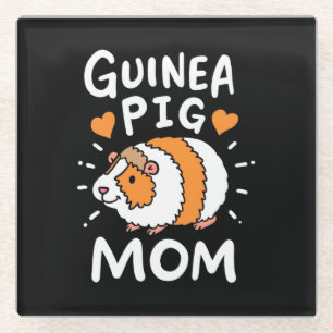 Guinea Pig Mutter Glasuntersetzer