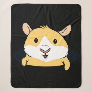 Guinea Pig   Niedliche Guinea Schweine Gelbe Lover Sherpadecke