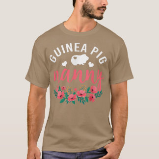 Guinea Pig Oma Pet Geschenke Womens Nanny Lover Ch T-Shirt