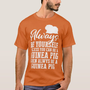 Guinea Pig Pet Peruvian Sheba502 T-Shirt