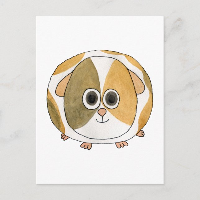 Guinea Pig. Postkarte (Vorderseite)