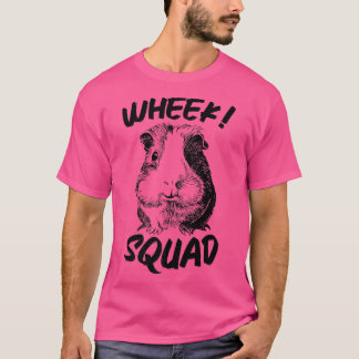 Guinea Pig s Wheek Squad Cute Funny Guinea Pig Pre T-Shirt