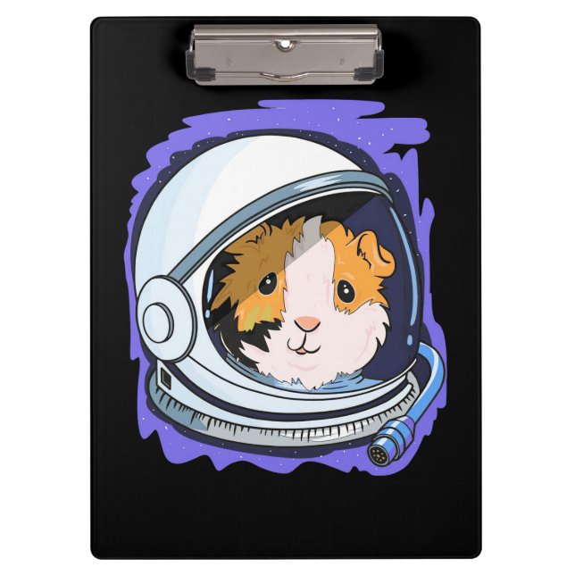 Guinea Pig Science Klemmbrett (Vorderseite)