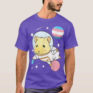 Guinea Pig Space Trans Pride T-Shirt
