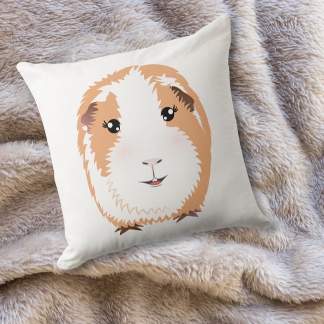 Guinea Pig Throw Kissen (Von Creator hochgeladen)