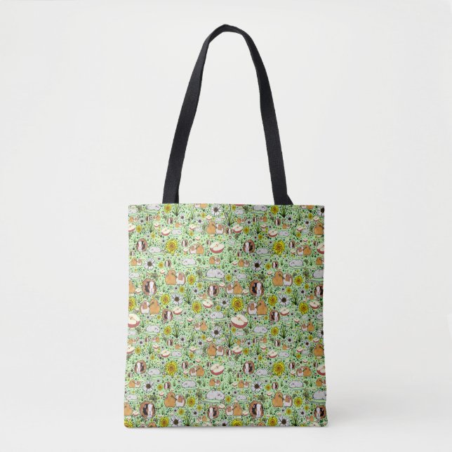 Guinea Pig Tote Bag Tasche (Vorderseite)