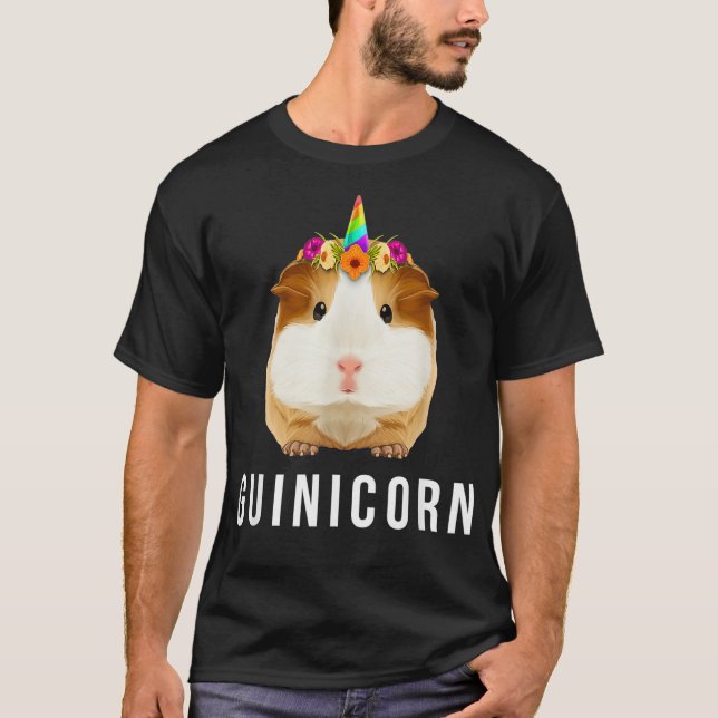 Guinea Pig Unicorn Guinicorn Clothing Accessories  T-Shirt (Vorderseite)