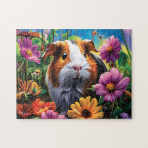 Guinea Pig unter dynamischen Blume