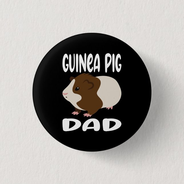 Guinea Pig Vater Button (Vorderseite)