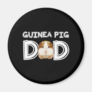 Guinea Pig Vater Daddy Pater Rodent Wheel Magnet
