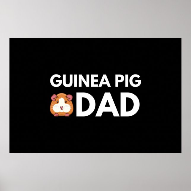 Guinea Pig Vater Poster (Vorne)