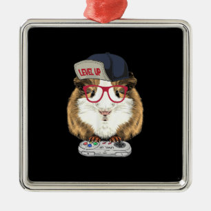 Guinea Pig Video Game Wildlife Animal Ornament Aus Metall