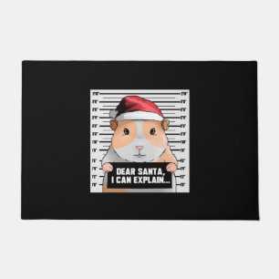 Guinea Pig Weihnachten Cavy Lieber Santa, ich kann Fußmatte