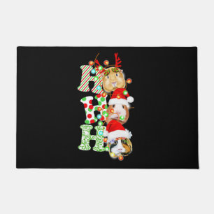Guinea Pig Weihnachten Fußmatte
