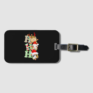 Guinea Pig Weihnachten Gepäckanhänger