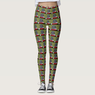 Guinea Pig Weihnachten Leggings