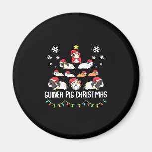 Guinea Pig Weihnachtsbaum   Funny Guinea Pig Lover Magnet
