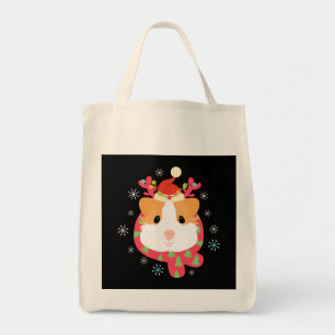 Guinea Pig Weihnachtsmann Tragetasche