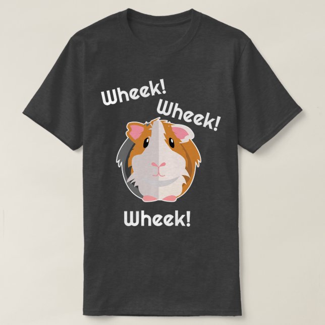 Guinea Pig Wheek Gift   Guinea Pigs Birthday Cloth T-Shirt (Design vorne)