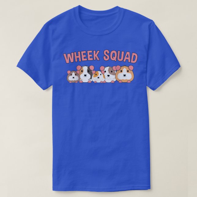 Guinea Pig Wheek Squad  T-Shirt (Design vorne)