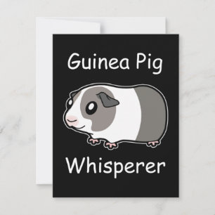 Guinea Pig Whisperer Dankeskarte