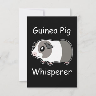 Guinea Pig Whisperer Dankeskarte