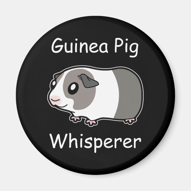 Guinea Pig Whisperer Magnet (Vorne)