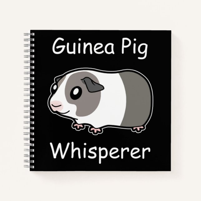 Guinea Pig Whisperer Notizbuch (Vorderseite)